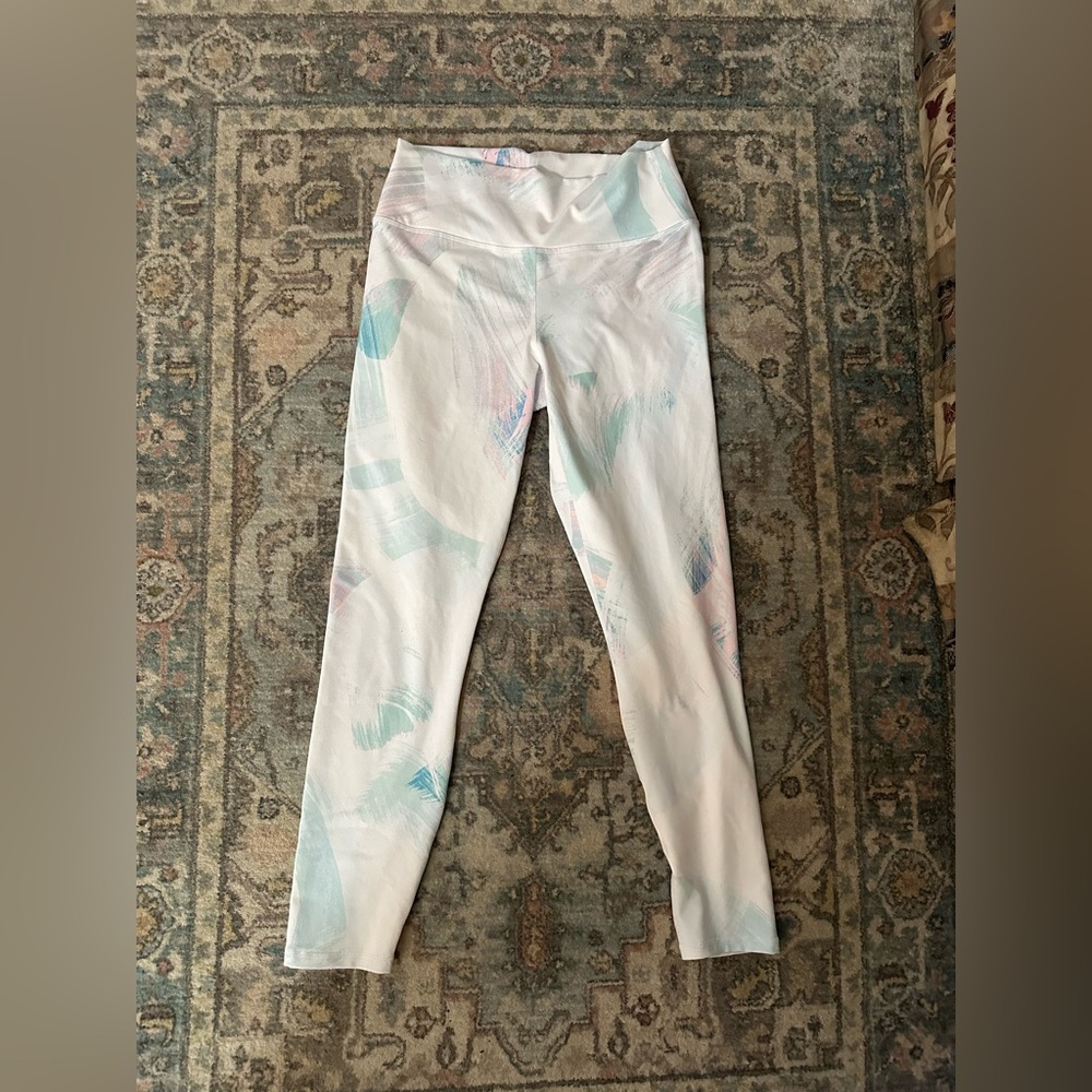 Fabletics Kids Pastel Pattern Leggings
